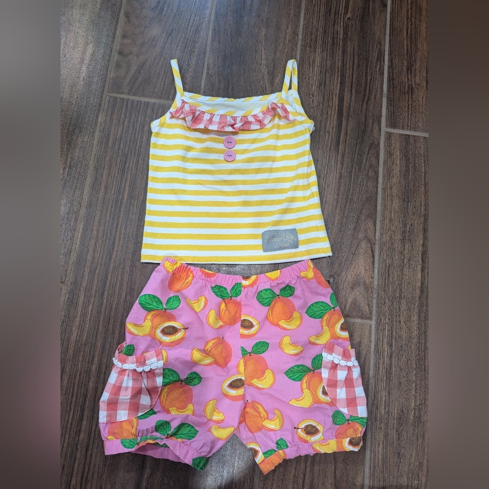 Eleanor Rose 2 piece Tank & shorts 2-3